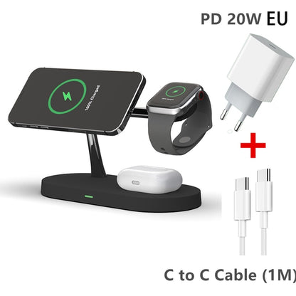 3-in-1 Wireless Magsafe Charger Stand - Tech Drop X