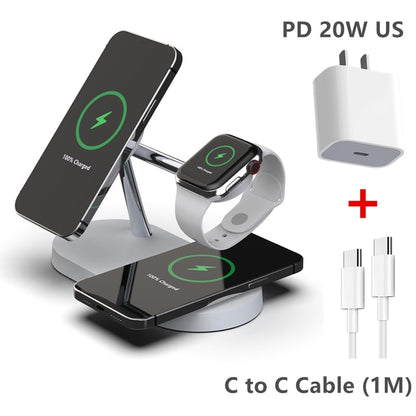 3-in-1 Wireless Magsafe Charger Stand - Tech Drop X