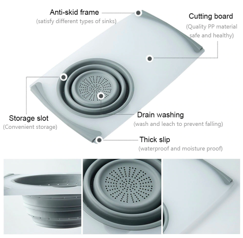 Kitchen Plastic Chopping Board - Tech Drop X