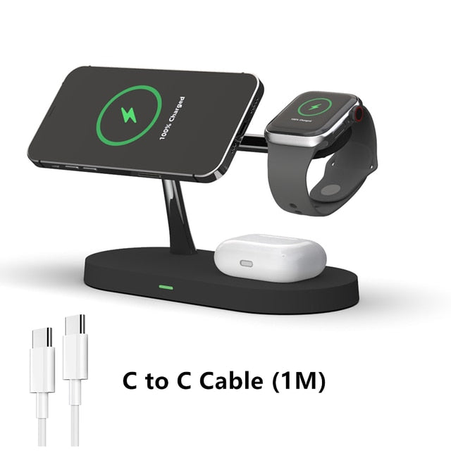 3-in-1 Wireless Magsafe Charger Stand - Tech Drop X