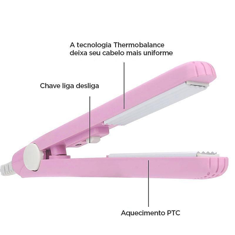 Ceramic Mini Hair Straightener - Tech Drop X