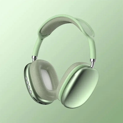Active Noise Cancelling Headphones, Wireless Over Ear Bluetooth Headphones, 60H Playtime, Lightweight Folding Deep Bass Comfort Fit Ear Cups Headset with Mic for iPad/Travel/PC/Home Silver - Tech Drop X