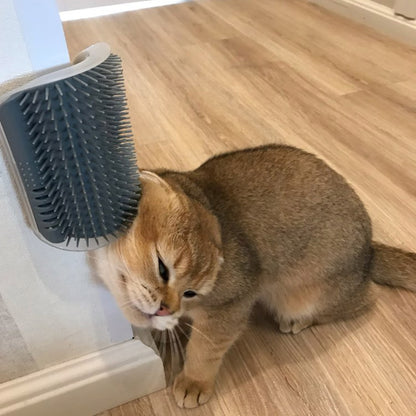 Cat Self Groomer Corner Brush - Tech Drop X