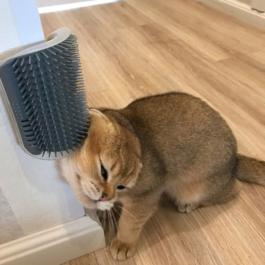 Cat Self Groomer Corner Brush - Tech Drop X