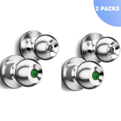 Smart Fingerprint Door Lock, 1Pc Smart Lock with Anti-Theft Function, Intelligent Door Knob with APP Suitable for Rooms, Offices, Apartments, Warehouses, and Garages 2025 #Fathersdaygift Handle Hardware