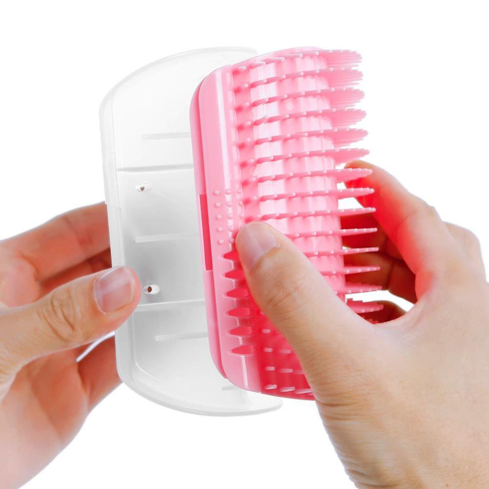 Cat Self Groomer Corner Brush - Tech Drop X